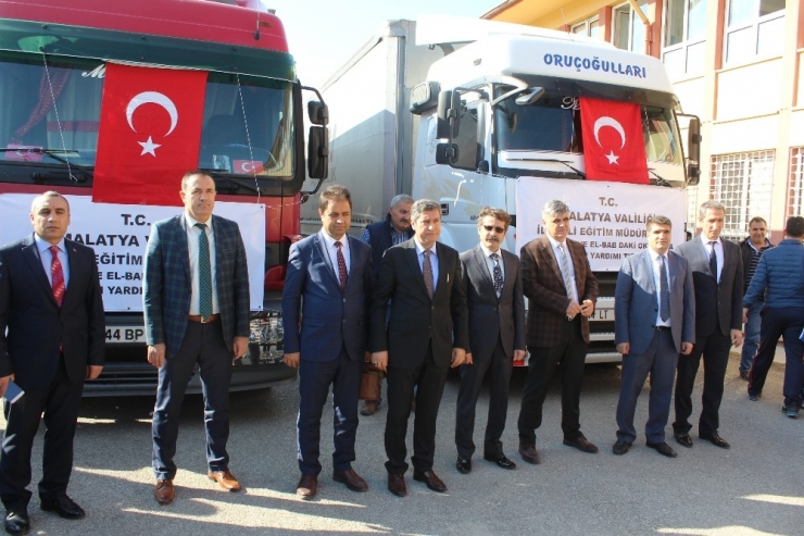 Malatya’dan El’bab Ve Cerablus’a Eğitim Yardımı