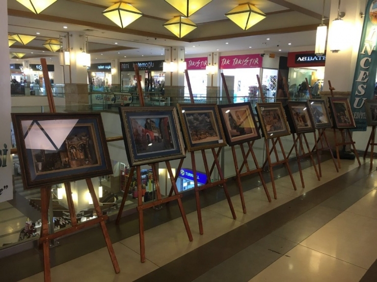 Meysu Outlet Avm’de Kağıt Rölyef Sergisi