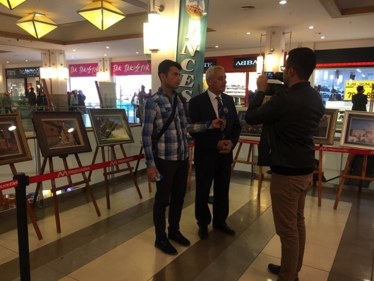 Meysu Outlet Avm’de Kağıt Rölyef Sergisi