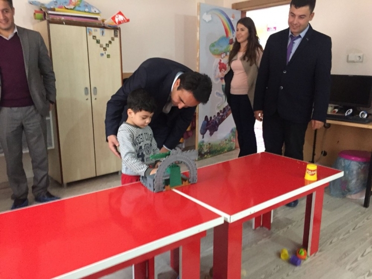 Kaymakam Dundar’dan Anaokulu Öğrencilerine Ziyaret