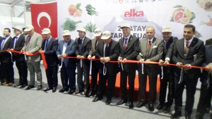 Hatay Tarım Fuarı Açıldı