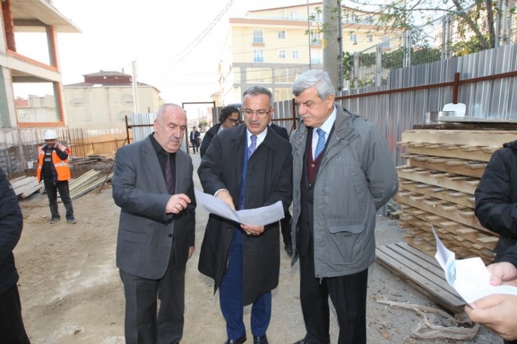 Başkanlar Gebze’de Projeleri Denetledi
