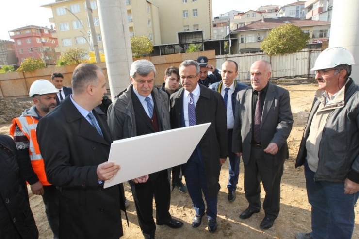 Başkanlar Gebze’de Projeleri Denetledi