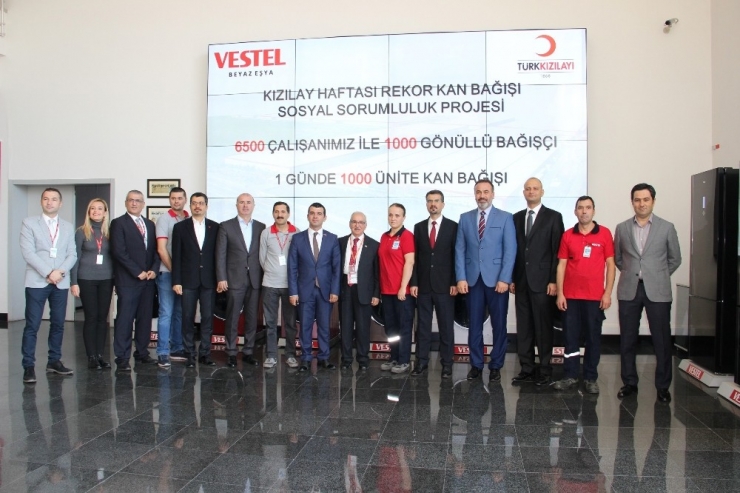 Vestel’den Rekor Kan Bağışı Kampanyası