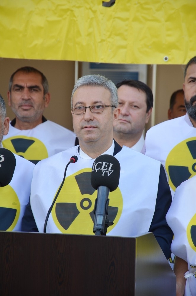 Nükleer Karşıtları, Bedenleriyle ‘Mersin Nükleere Hayır Diyor’ Yazacak