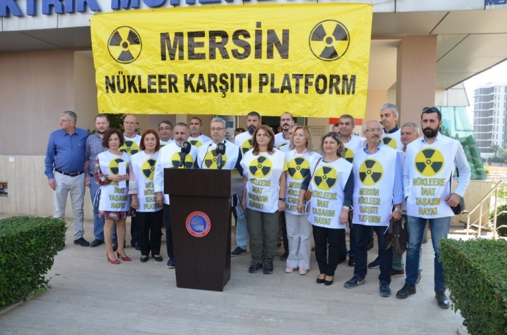 Nükleer Karşıtları, Bedenleriyle ‘Mersin Nükleere Hayır Diyor’ Yazacak