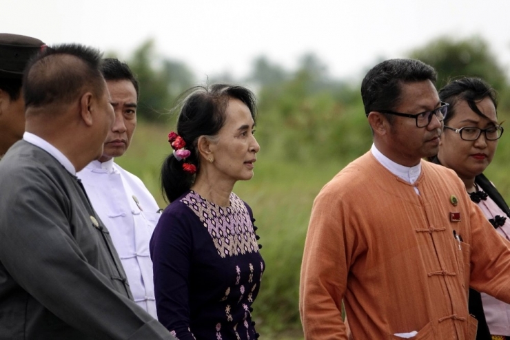 Myanmar Lideri Suu Kyi, Rakhine Eyaletini Ziyaret Etti