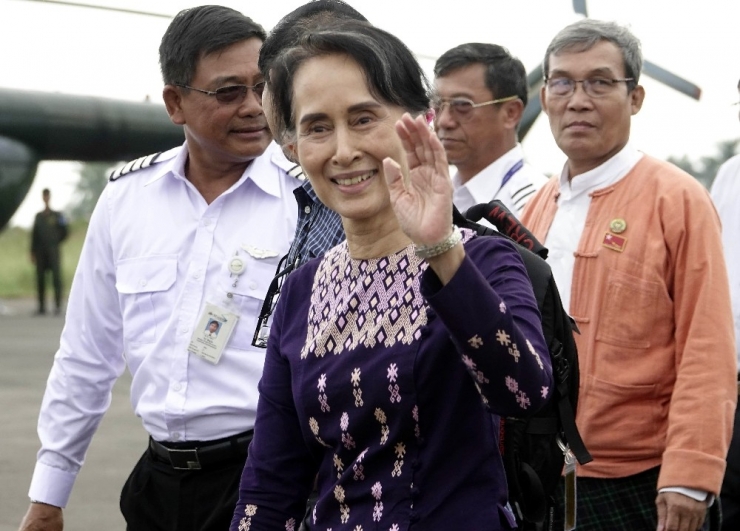 Myanmar Lideri Suu Kyi, Rakhine Eyaletini Ziyaret Etti