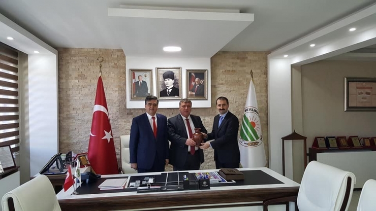 Başkan Yalçın’ın İstişare Ziyareti