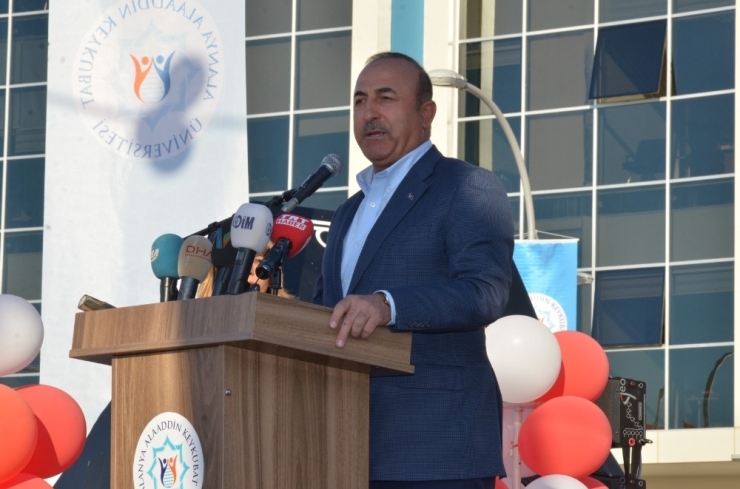 Bakan Çavuşoğlu: "İçeride Ve Dışarıda Teröristlerin Kökünü Kazıyacağız"