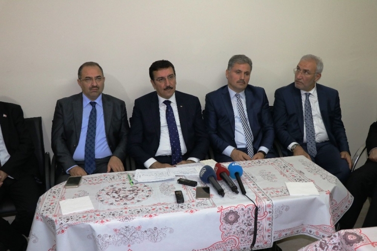 Bakan Tüfenkci Ziraat Odası Başkanları İle Buluştu