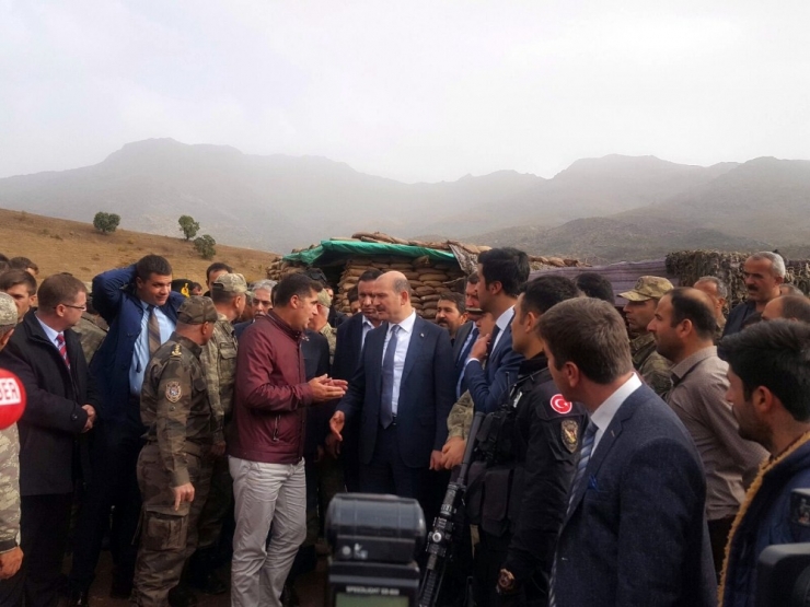 Bakan Soylu, 8 Şehidin Verildiği Bölgede