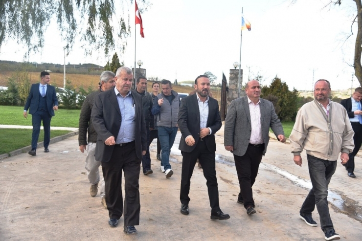 Başkan Doğan Süt Üretim Tesislerinde İncelemelerde Bulundu