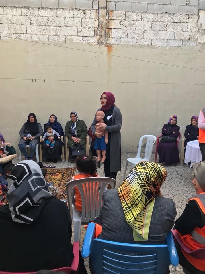 “Ev Hanımlarına İlk Yardım” Eğitimi