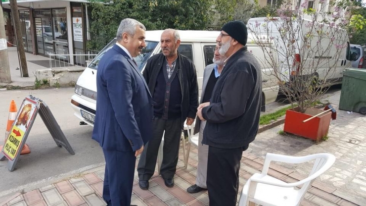 Başkan Baran Esnafları Ziyaret Etti