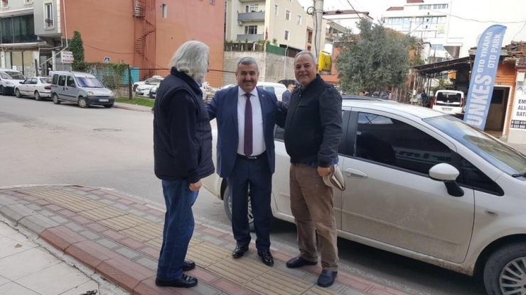 Başkan Baran Esnafları Ziyaret Etti