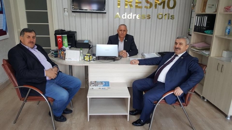 Başkan Baran Esnafları Ziyaret Etti