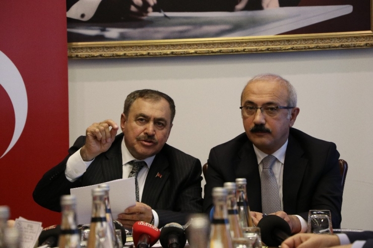 Bakan Eroğlu Ve Elvan Mersin’de