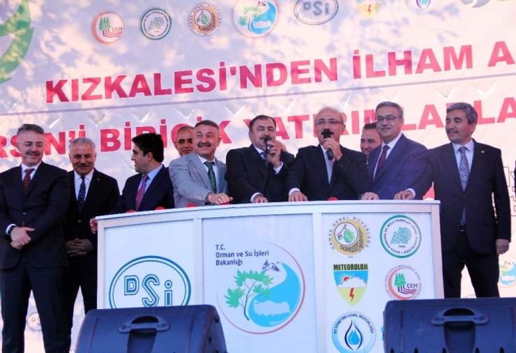 Bakan Eroğlu Ve Bakan Elvan, Mersin’de 21 Tesisin Temelini Attı