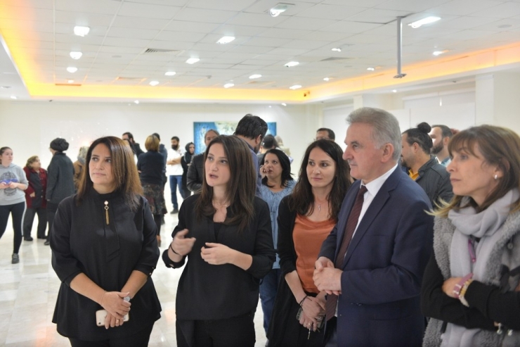 Saü’de Resim Bölümü Sergisi Sanatseverlerle Buluştu