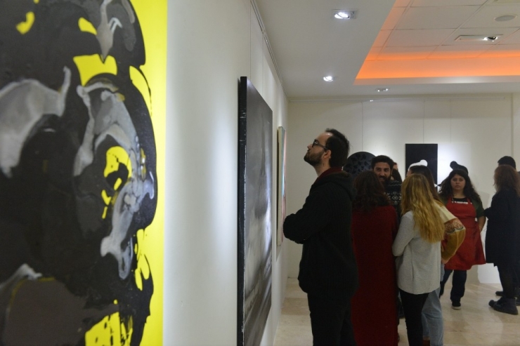 Saü’de Resim Bölümü Sergisi Sanatseverlerle Buluştu