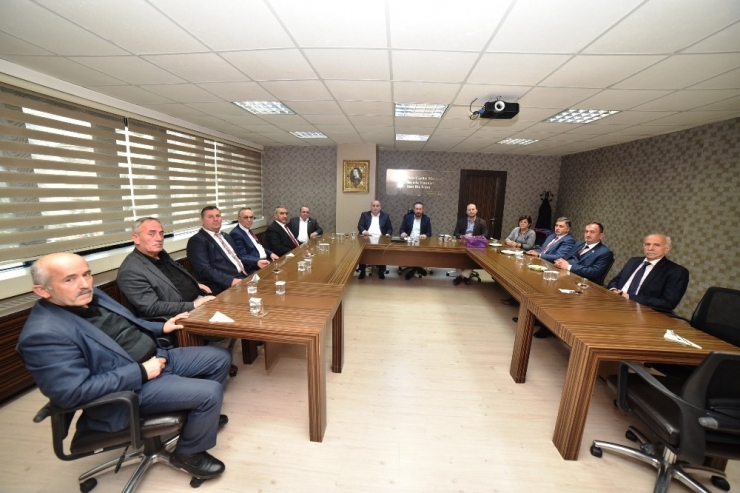 Başkan Doğan, Muhtarları Makamında Ağırladı