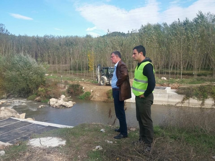 Vezirhan’da Köprü Çalışmalarında Sona Gelindi