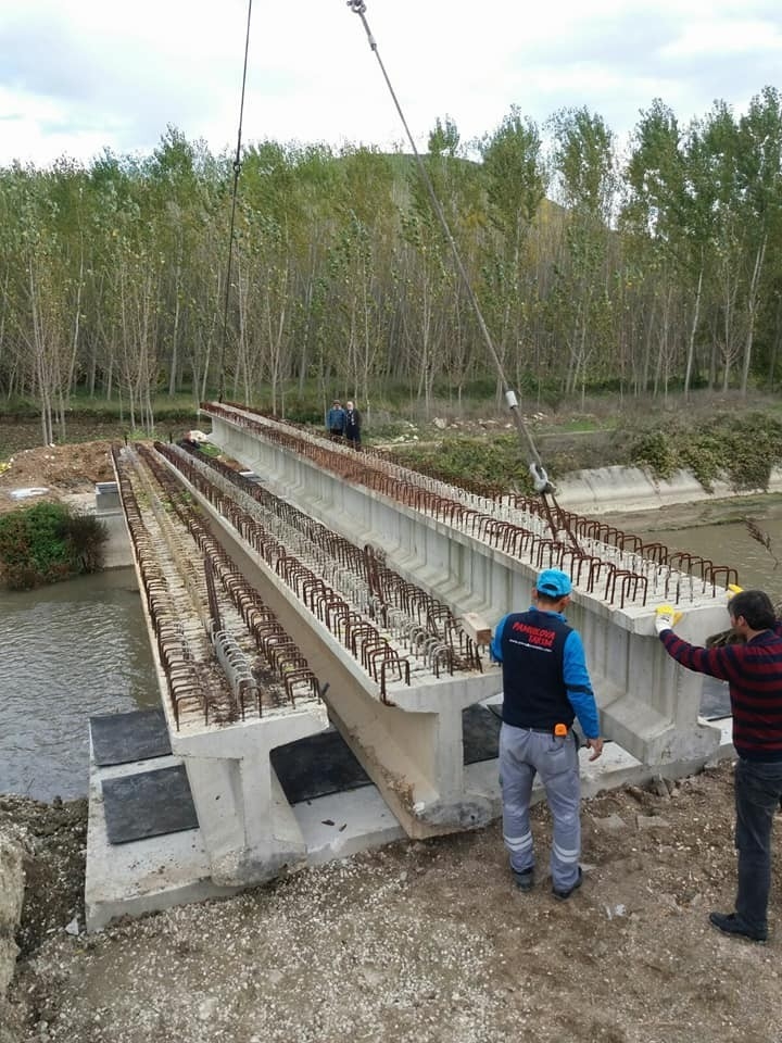 Vezirhan’da Köprü Çalışmalarında Sona Gelindi
