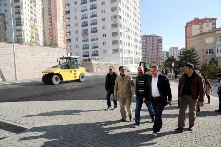 Talas Belediyesi Asfalt Çalışmalarına Hız Verdi