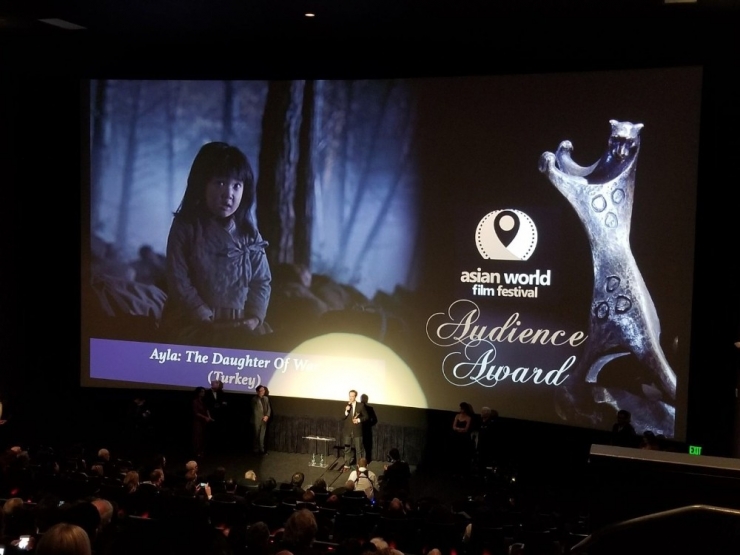 Asya Film Festivalinden Ayla’ya Ödül