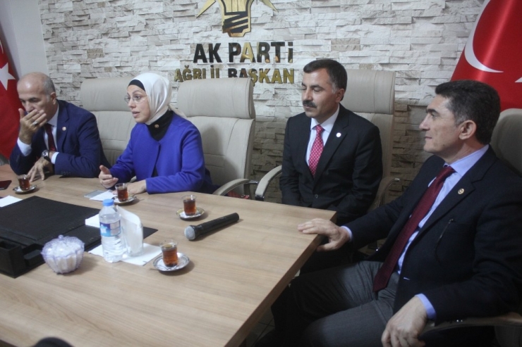 Ak Parti Genel Başkan Yardımcısı Kan: "Çalışmaya Devam"