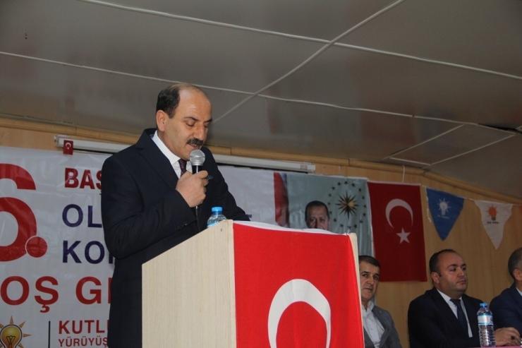 Ak Parti Başkale 6. Olağan Kongresi Yapıldı