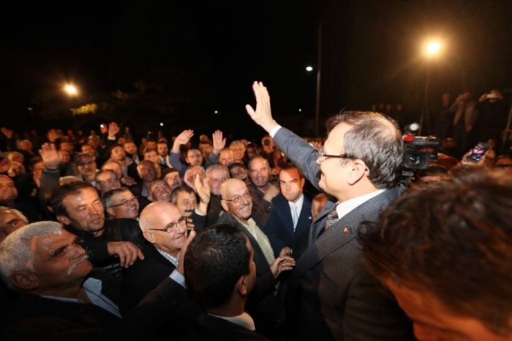 Başbakan Yardımcısı Çavuşoğlu’na Doğduğu Köyde Coşkulu Karşılama
