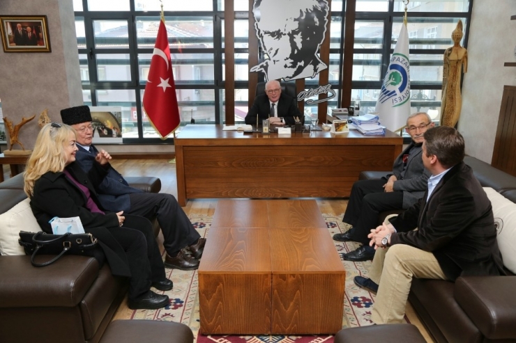 Kırım Tatar Milli Meclisi Türkiye Temsilcisi Zafer Karatay’dan Başkan Kurt’a Ziyaret