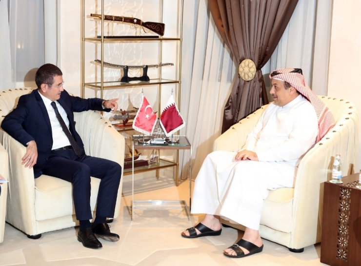 Milli Savunma Bakanı Canikli, Katarlı Mevkidaşıyla Görüştü