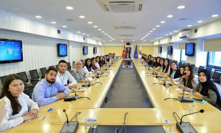 Turkab Genel Başkanı Arslan’dan Ab Bakan Yardımcısı Şahin’e Ziyaret