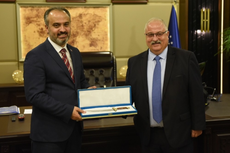 Başkan Aktaş’ın Fransız Konukları