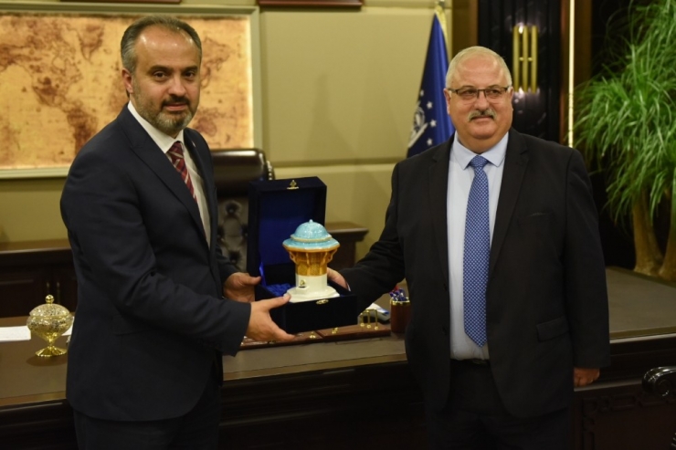 Başkan Aktaş’ın Fransız Konukları