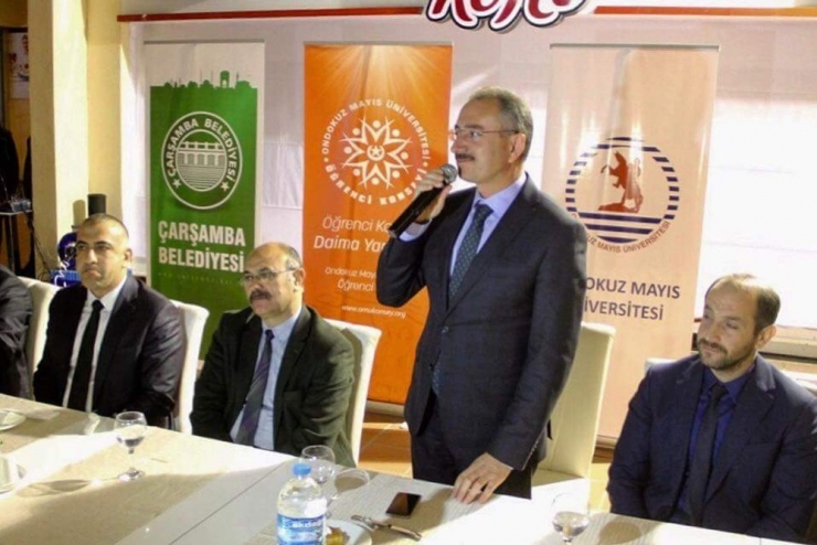 Başkan Dündar Omü’lü Öğrencilerle Buluştu