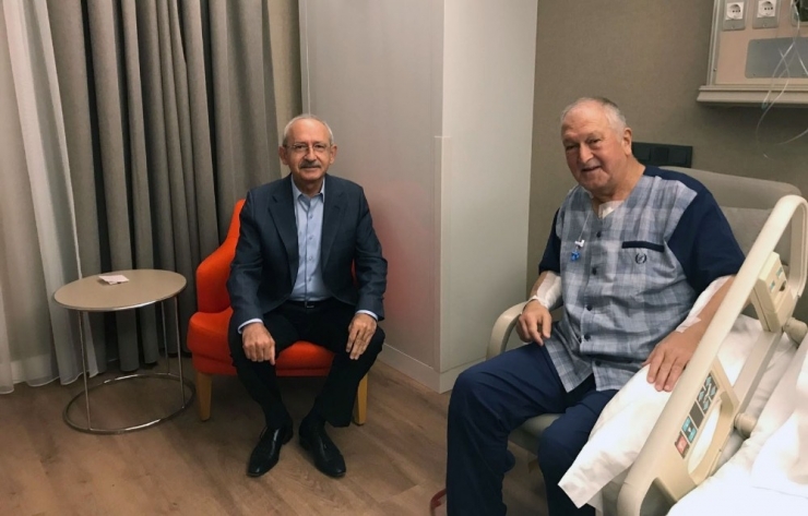 Kılıçdaroğlu, By-pass Olan Bektaşoğlu’nu Ziyaret Etti