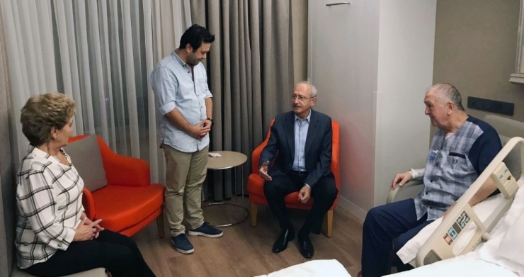 Kılıçdaroğlu, By-pass Olan Bektaşoğlu’nu Ziyaret Etti