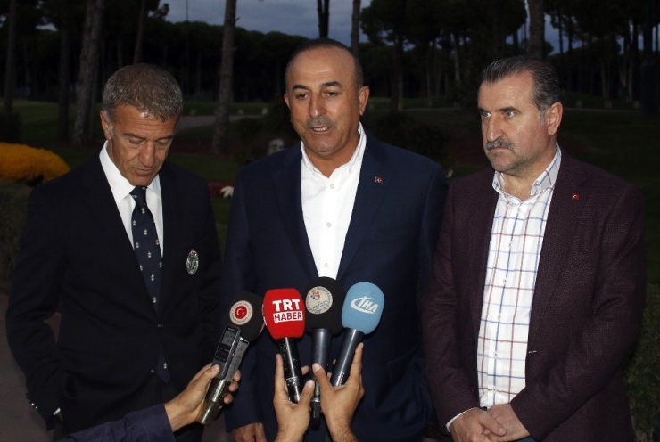 Bakan Çavuşoğlu: Kürtlerin Temsilcisi Ypg Değildir”