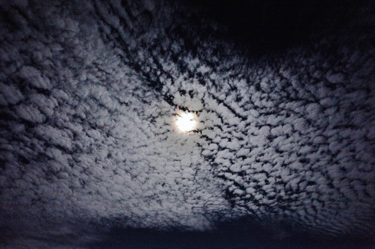 Başını Kaldıran Herkes Havadaki Güzelliğe Hayran Kaldı