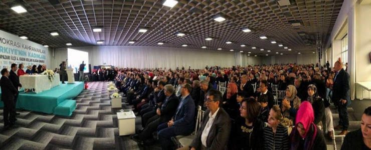 Ak Parti Odunpazarı Kadın Kolları 4’üncü Olağan Kongresi Yapıldı