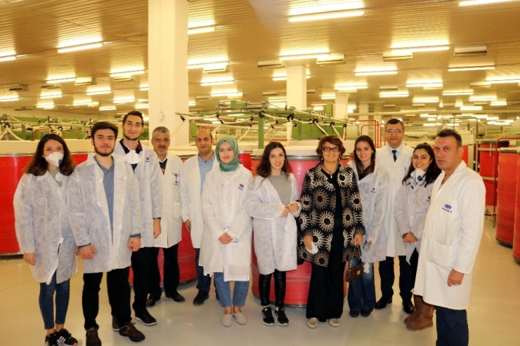 İtü Tekstil Fakültesi Öğrencileri Sanko’da