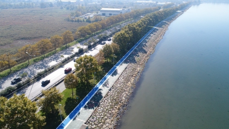 Kocaeli’de Yürüyüş Ve Bisiklet Yolları Güzelleşiyor