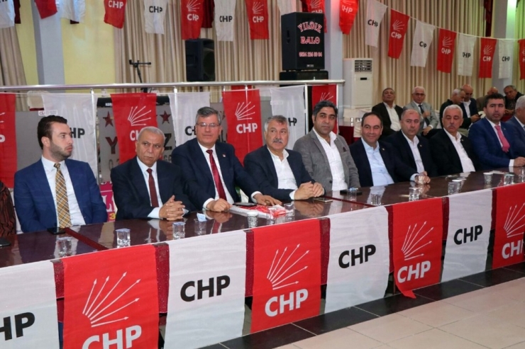 Chp İmamoğlu İlçe Başkanlığına Karaköse Yeniden Seçildi