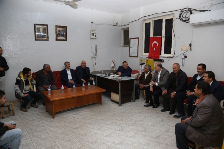 Tahmazoğlu, Taksici Esnafıyla Buluştu