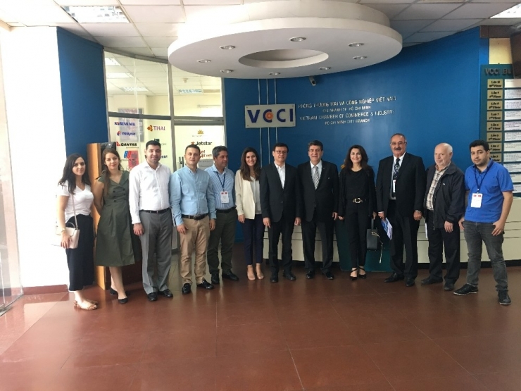 Mersin Ve Adana’nın Kereste Ve Palet Firmaları Vietnam’da İş Görüşmeleri Yaptı