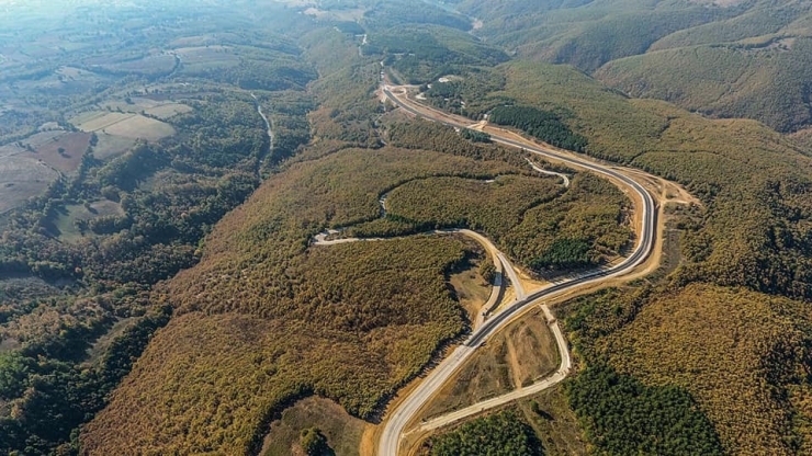 Başkan Yalçın, Ahi Dağı Yolundaki Çalışmaları İnceledi
